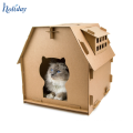 Odm &amp; Oem Customized Cardboard Cat Play House